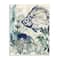 Stupell Industries Abstract Seafloor Fresco Tropical Blue Fish Distressed Coral Wall Plaque